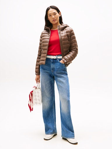 An image of the Tommy Hilfiger Down Hooded Jacket