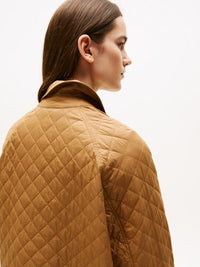 An image of the Tommy Hilfiger Padded Nylon Quilted Coat