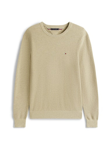 An image of the Tommy Hilfiger Essential Structure Crew Neck Jumper