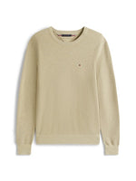 An image of the Tommy Hilfiger Essential Structure Crew Neck Jumper