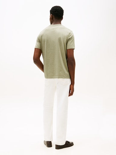 An image of the Tommy Hilfiger Essential Heather Tee