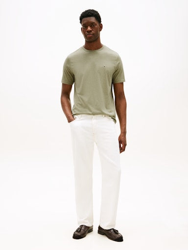 An image of the Tommy Hilfiger Essential Heather Tee