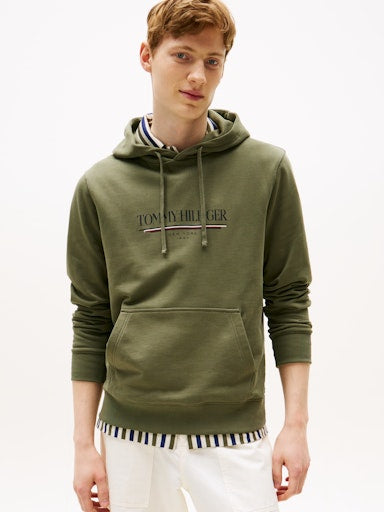 An image of the Tommy Hilfiger Brand Love Hilfiger Hoodie