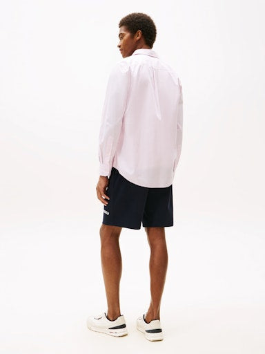 An image of the Tommy Hilfiger Flex Poplin Mini Print Shirt