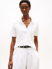 An image of the Tommy Hilfiger Logo Embroidery Polo Shirt