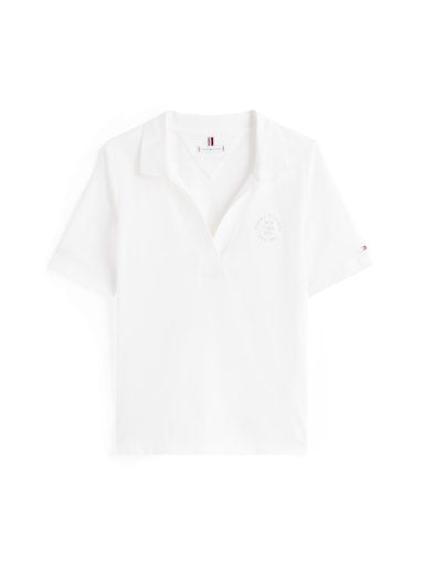 An image of the Tommy Hilfiger Logo Embroidery Polo Shirt