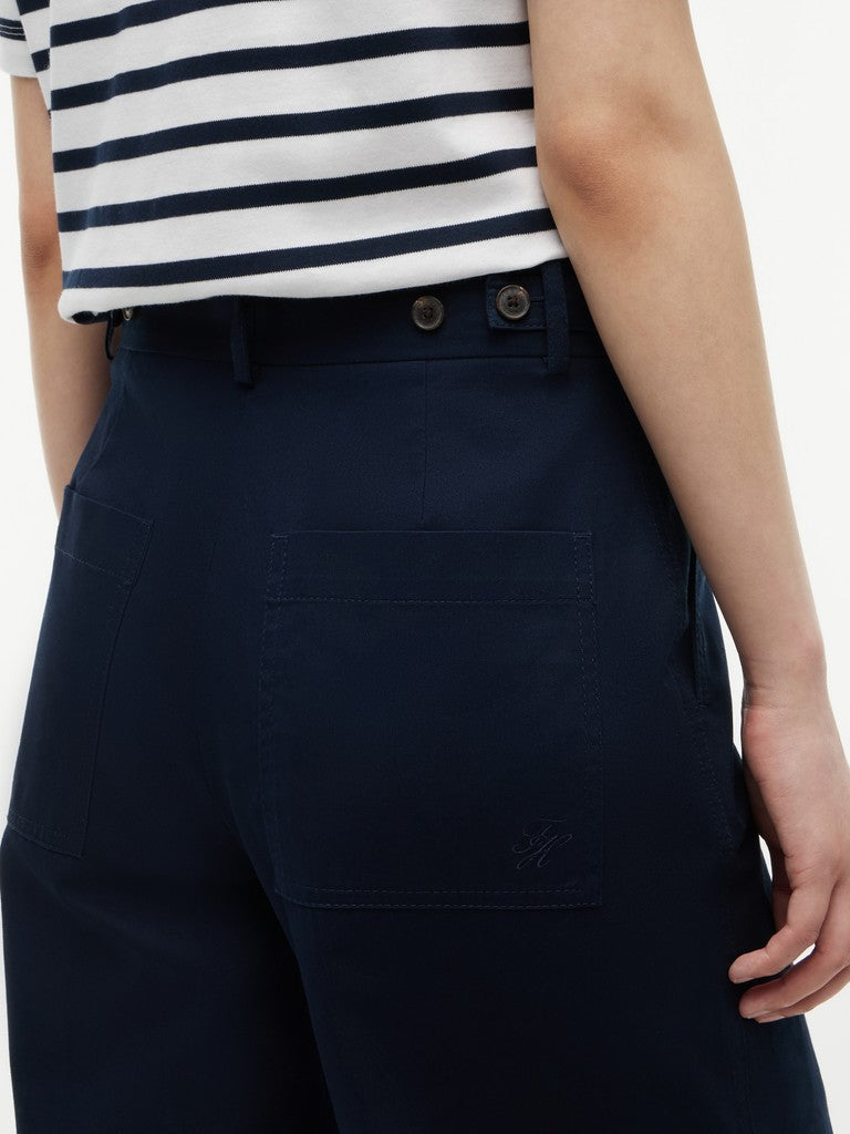 Chino Dressing Wide Leg