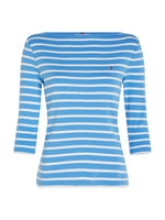 Boat Neck 3/4 Sleeve Top