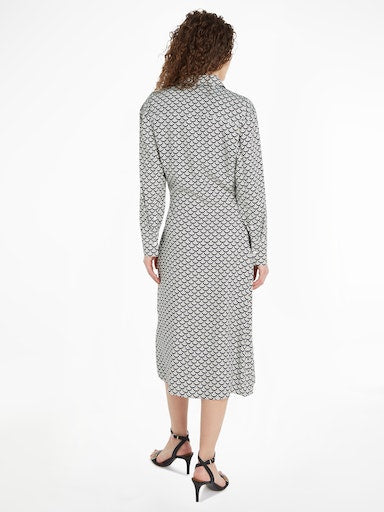 An image of the Tommy Hilfiger Midi Shirt Dress