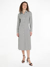 An image of the Tommy Hilfiger Midi Shirt Dress