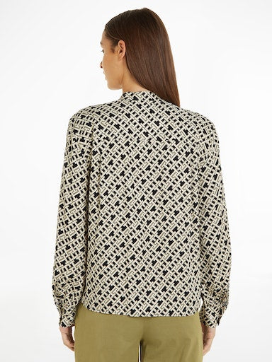 Monogram Blouse