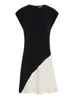 An image of the Tommy Hilfiger Viscose Blocked Knee Dress
