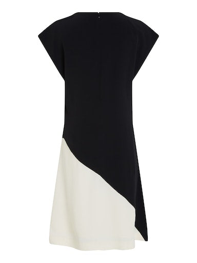 An image of the Tommy Hilfiger Viscose Blocked Knee Dress