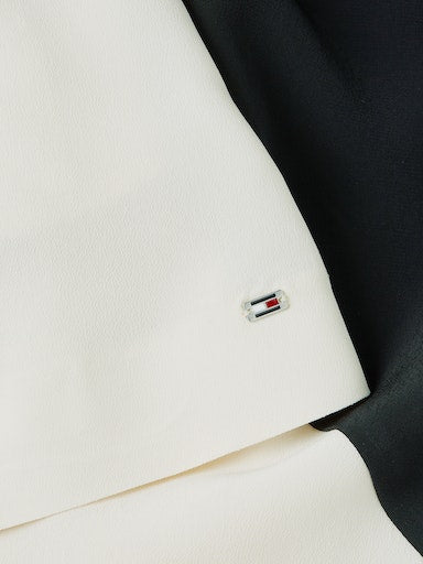 An image of the Tommy Hilfiger Viscose Blocked Knee Dress