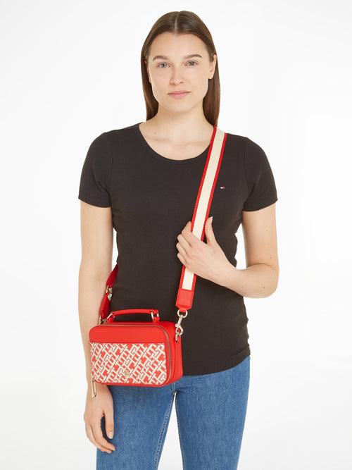 An image of the Tommy Hilfiger Iconic Tommy Camera Bag Mono