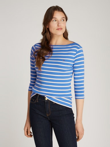 An image of the Tommy Hilfiger Slim Cody 3/4 Sleeve Top