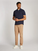 An image of the Tommy Hilfiger Oxford Stripe Polo