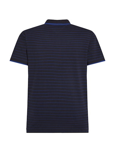 An image of the Tommy Hilfiger Oxford Stripe Polo