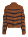 An image of the Tommy Hilfiger Gold Button Polo Sweater