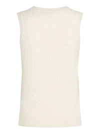 An image of the Tommy Hilfiger Mini Cable Sweater Vest