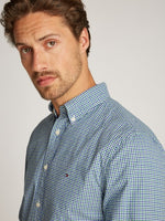 An image of the Tommy Hilfiger Flex Poplin Gingham Shirt