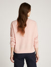 An image of the Tommy Hilfiger Mini Cable V-Neck Sweater