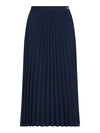 An image of the Tommy Hilfiger Fluid Pleated Midi Skirt