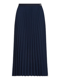 An image of the Tommy Hilfiger Fluid Pleated Midi Skirt