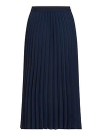 An image of the Tommy Hilfiger Fluid Pleated Midi Skirt