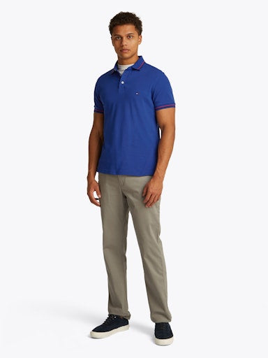 An image of the Tommy Hilfiger Tipped Slim Fit Polo Shirt