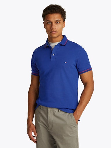 An image of the Tommy Hilfiger Tipped Slim Fit Polo Shirt