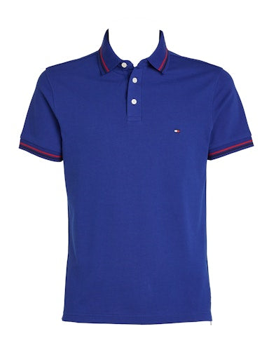 An image of the Tommy Hilfiger Tipped Slim Fit Polo Shirt