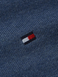 An image of the Tommy Hilfiger Essential Cotton Zip Jumper