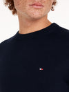 An image of the Tommy Hilfiger Crew Neck Jumper with Cashmere