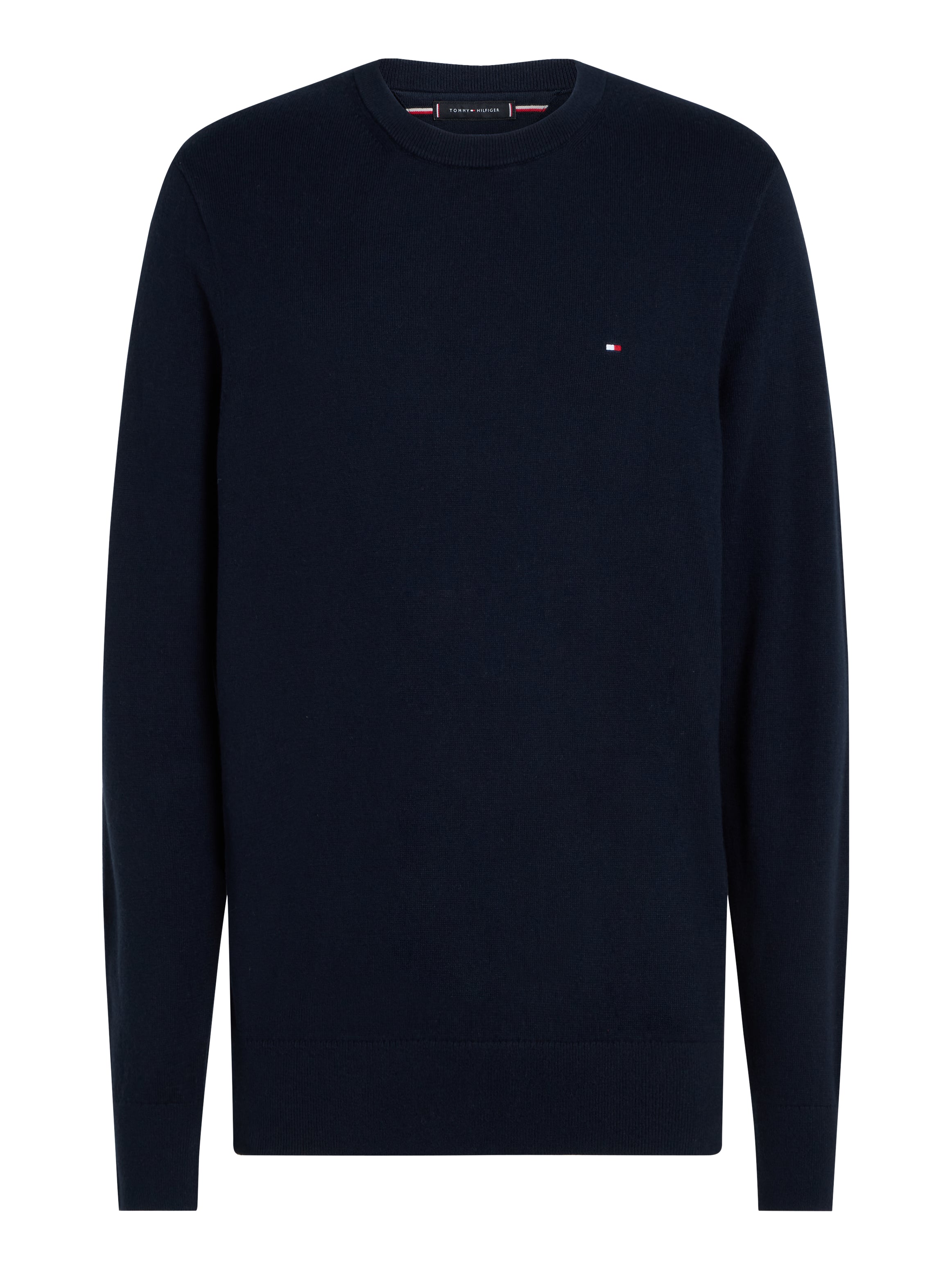 An image of the Tommy Hilfiger Crew Neck Jumper with Cashmere