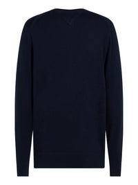 An image of the Tommy Hilfiger Crew Neck Jumper with Cashmere