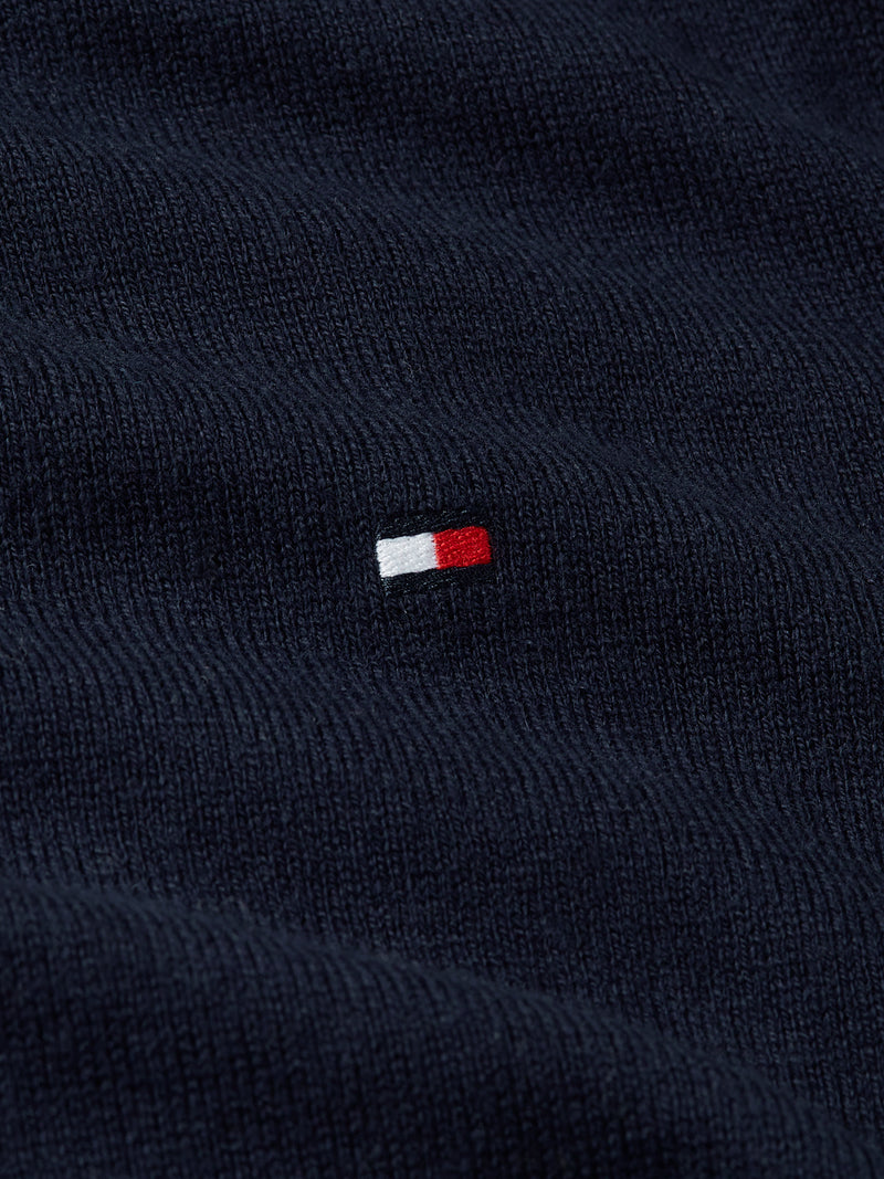 An image of the Tommy Hilfiger Crew Neck Jumper with Cashmere