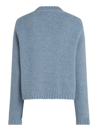 An image of the Tommy Hilfiger Textured Gold Button Cardigan