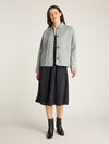 An image of the Tommy Hilfiger Wool Blend Baseball Collar Jacket