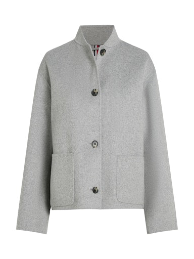 An image of the Tommy Hilfiger Wool Blend Baseball Collar Jacket