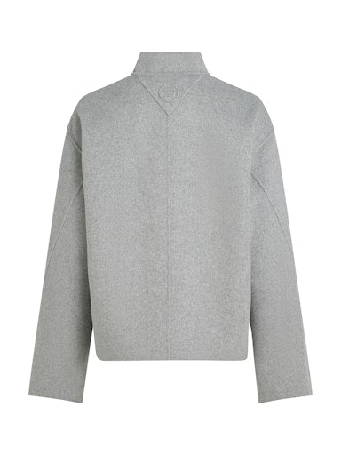 An image of the Tommy Hilfiger Wool Blend Baseball Collar Jacket
