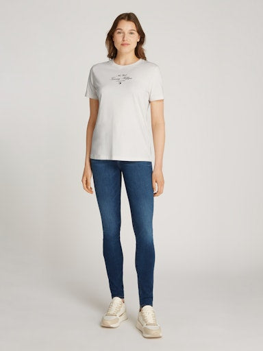 An image of the Tommy Hilfiger Reg Script T-Shirt