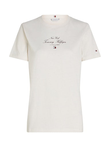 An image of the Tommy Hilfiger Reg Script T-Shirt