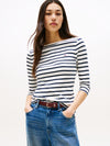 An image of the Tommy Hilfiger Slim Cody Boat-Nk 3/4 Sleeve