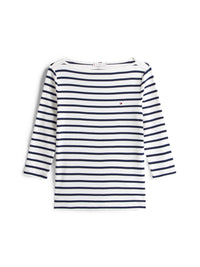 An image of the Tommy Hilfiger Slim Cody Boat-Nk 3/4 Sleeve