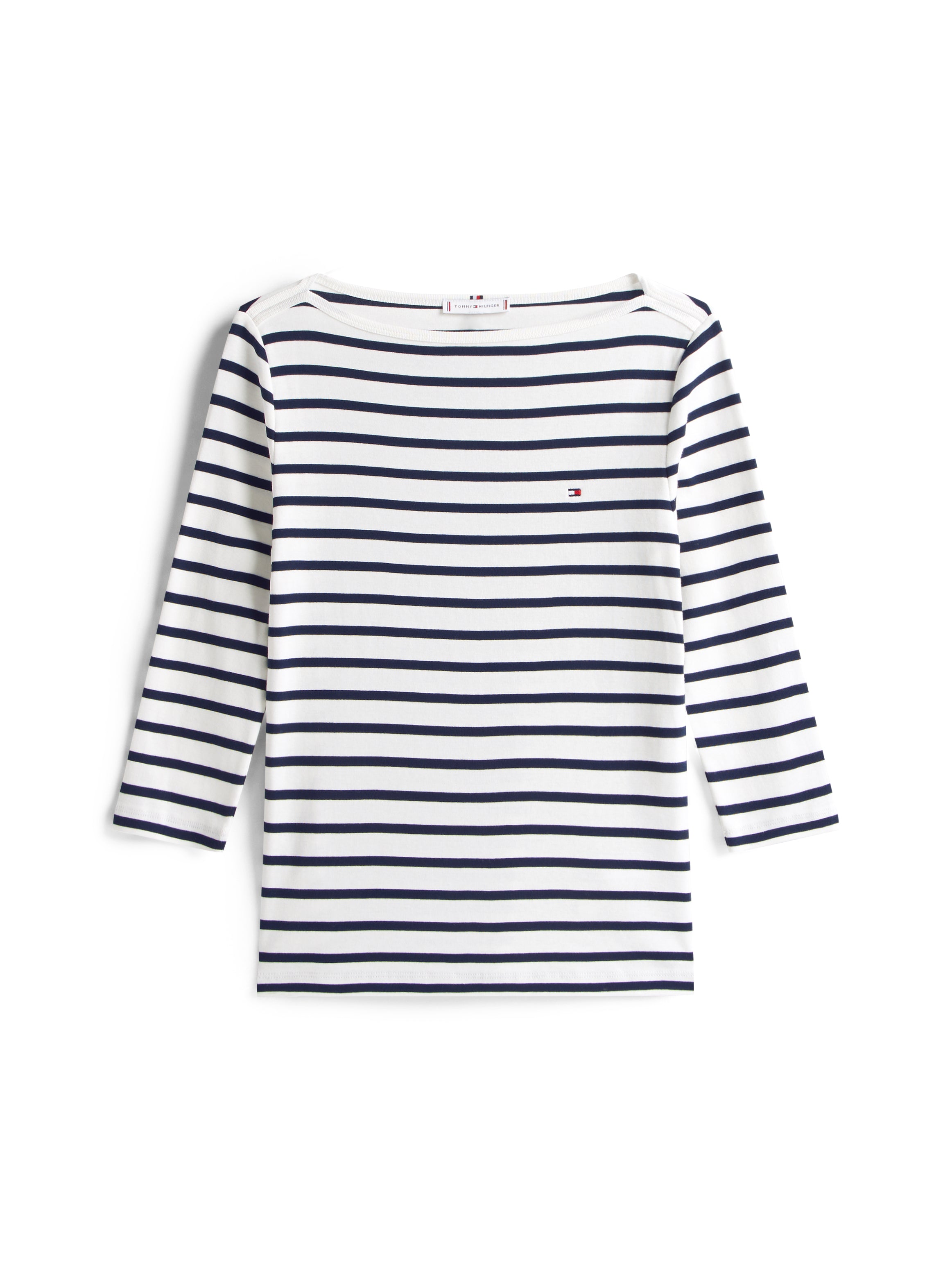 An image of the Tommy Hilfiger Slim Cody Boat-Nk 3/4 Sleeve