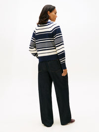 An image of the Tommy Hilfiger Gold-Tone Button Relaxed Cardigan