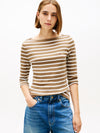An image of the Tommy Hilfiger Slim Cody Boat-Nk 3/4 Sleeve