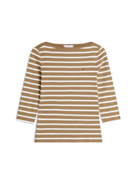 An image of the Tommy Hilfiger Slim Cody Boat-Nk 3/4 Sleeve