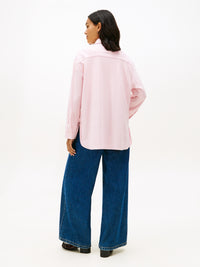 An image of the Tommy Hilfiger Pique Stripe Relaxed Shirt